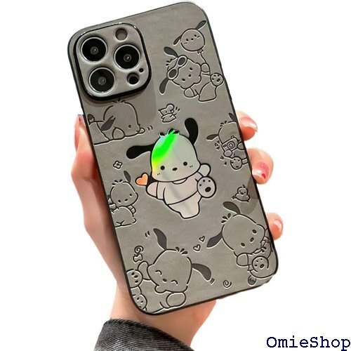 ポチャッコ iPhone15pro 用 スマホケース 帯保護カバー レンズ保護 耐衝撃 耐摩擦 防塵 落下防止 2317