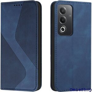 OPPO A3 5G ケース 手帳型 oppo a3 O A3 5G 適応6.7インチ ケース 手帳型 - 青 2578