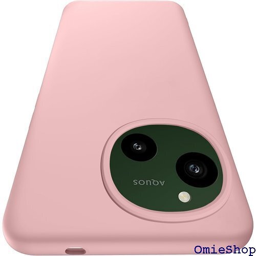 AQUOS R9 用 ケース シリコン質感 TPU ア 気 携帯カバー ピンク R104-PYMS-R9-SYF 2693