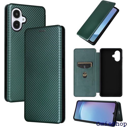 Kawa Galaxy A25 5G 用 ケース 手帳 a25 手帳型ケース カバー 全面保護 耐衝撃 グリーン 2713