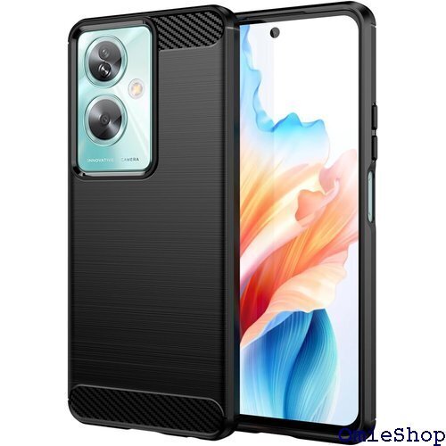 FINON OPPO A79 5G ケース カバー ス 止 薄型 軽量 耐衝撃 簡易脱着 ソフトケース ブラック 2765