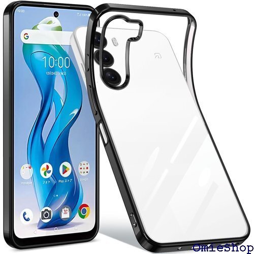 Nubia S 5G ケース クリア ヌビア s 保護 取得 取付簡単 滑り止め 黄変防止 防塵 人気 ブラック 2768