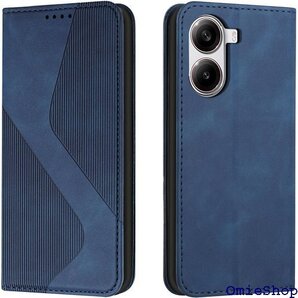 Xiaomi POCO X7 Pro ケース 手帳型 X7 Pro 適応6.67インチ ケース 手帳型 - 青 2810