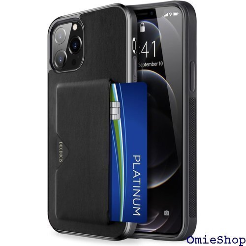 背面カード収納付 iPhone 13 Pro ケース an スマホケース iPhone 13 Pro ブラック 442
