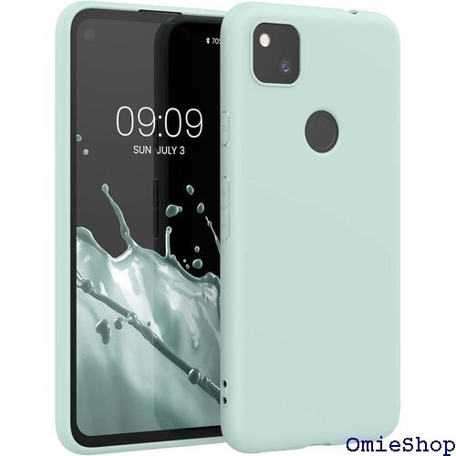 kwmobile スマホケース Google Pixe 滑り止め ソフト TPU シリコン - クール ミント 541