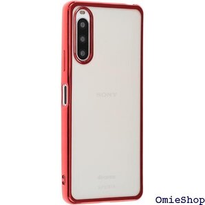 Xperia 10 IV ケース TPU color ank UQmobile レッド A756X10IVRE 769
