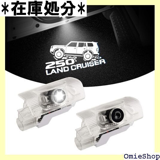 トヨタ 新型 ランクル ランドクルーザー 250 カー 付工具付き 運転席用&助手席用 タイプ1 2PCSセット 3871