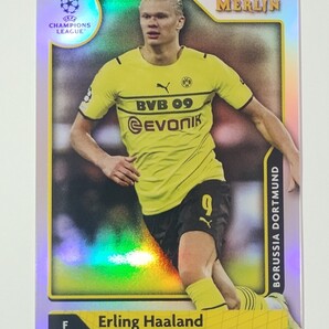2021-22 TOPPS MERLIN ハーランド HAALAND リフラクター REFRACTOR ♯150