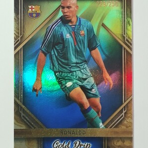 【250枚限定】2023-24 TOPPS FC BARCELONA TEAM SET ロナウド RONALDO パラレル インサート GOLD DRIP バルセロナ バルサ