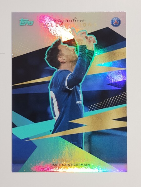 【75枚限定】2021-22 TOPPS PARIS SAINT-GERMAIN TEAM SET PSG パリ サンジェルマン メッシ MESSI パラレル インサート #31