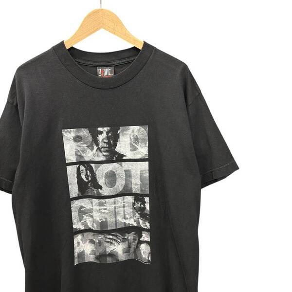 90s ビンテージ RED HOT CHILI PEPPERS Californication 両面プリント バンド Tシャツ Lサイズ 黒 90年代 レッチリ カリフォルニケーション