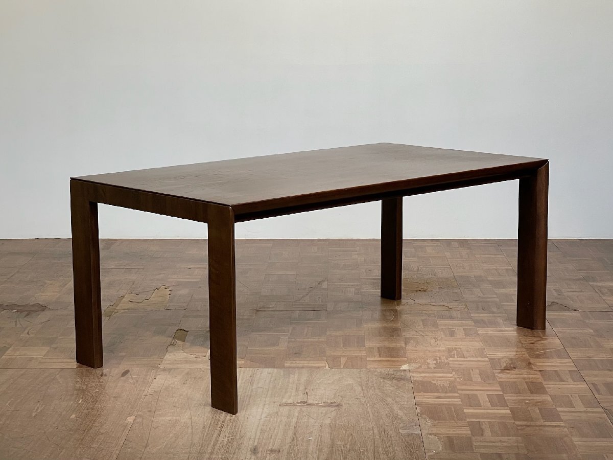 柏木工 ウォールナット 無垢 ダイニングテーブル 美品 検) 飛騨産業 飛騨の家具メーカーKASHIWA(柏木工)のウォールナット材