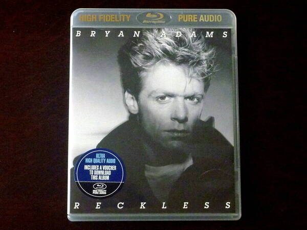 【即決 Blu-ray Audio】ブライアン・アダムス/レックレス RECKLESS♪ボートラ7曲 美品 SACDに並ぶ高音質 送料無料 Bryan Adams