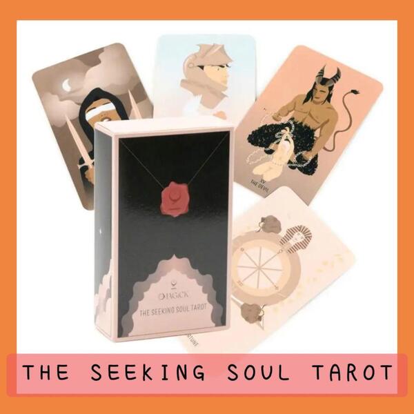 【新品未使用】THE SEEKING SOUL TAROT 魂が求めるタロット 78枚入り 送料無料 プレゼント 占い 初心者 ポケットサイズ