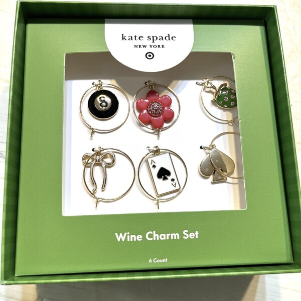ケイトスペード ターゲット Target katespade コラボ チャーム★ネックレス ブレスレット ブランド 新品 ピアス アクセサリー キーホルダー