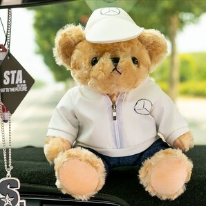 ベンツ Benz テディベア くま ぬいぐるみ 新品 レア 激かわ メルセデス 非売品 ユニフォーム ベア おもちゃ 海外限定 販促品