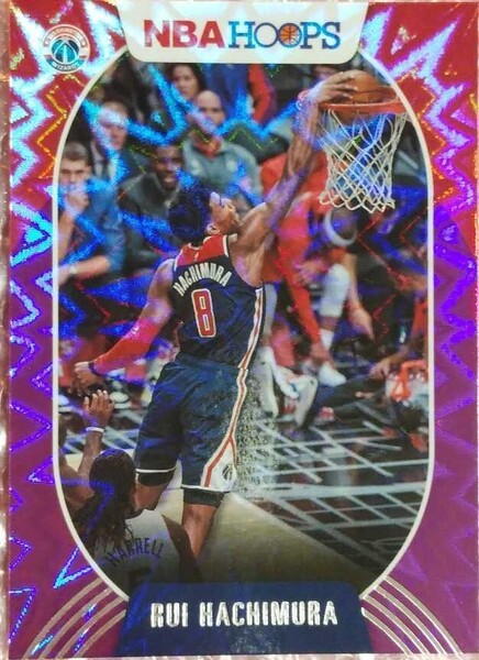 送料込即決 2020-21 Panini NBA Hoops Purple Explosion No.197 Rui Hachimura 八村塁 パープルエクスプロージョン ロサンゼルスレイカーズ