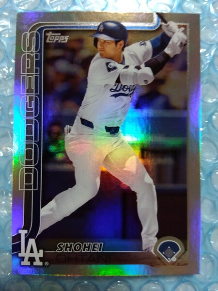 送料込即決 2025 Topps Series 1 Rainbow Foilboard #1 Shohei Ohtani 大谷翔平 レインボーフォイルボード ロサンゼルスドジャース