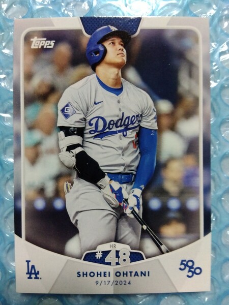 送料込即決 2024 Topps 50/50 Shohei Ohtani #96 (HR#48 2024/9/17) 大谷翔平 ロサンゼルスドジャース