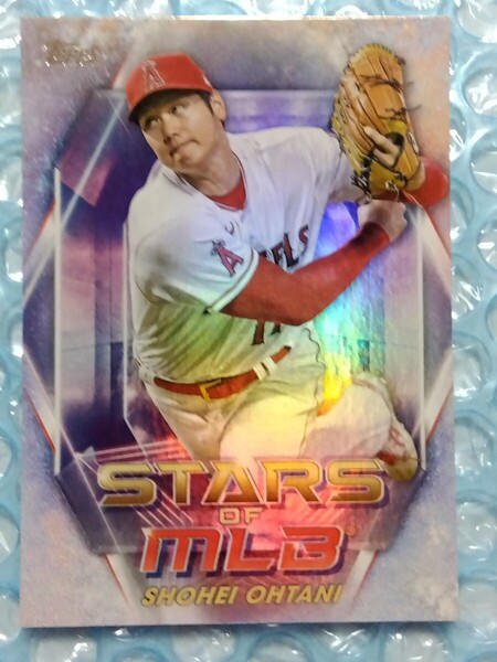 送料込即決 2023 Topps Stars of MLB SMLB-21 Shohei Ohtani 大谷翔平 レインボーフォイル/ホロカード 現ロサンゼルスドジャース