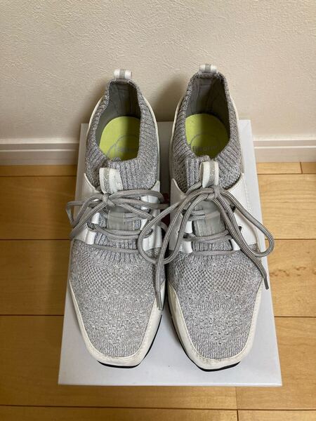 fitfit フィットフィット★やわらかメッシュスニーカー☆シルバー 24㎝