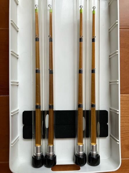 ワカサギ用穂先 K−ZAN 桧原湖SPL2本 岩洞湖SPL2本 使用品4本セット