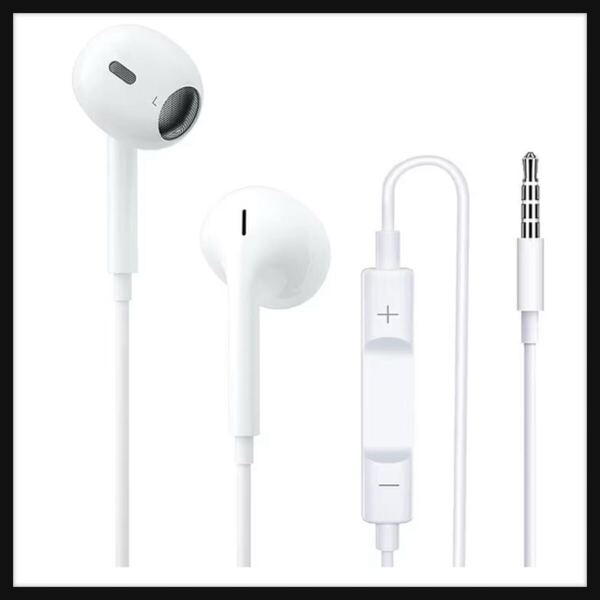 【開封のみ】BAUNI CORNA★イヤホン 3.5mm 有線イヤフォン Hi-Fi 音質 重低音 イヤホン 音量調整 ヘッドホン