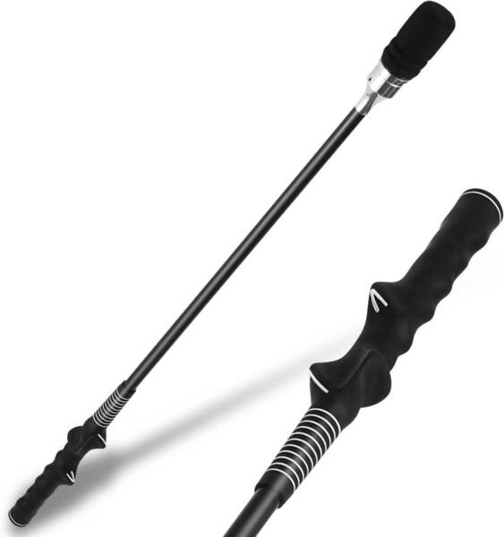 【 新品 未使用 】ゴルフスイング練習器具 ゴルフ 練習 素振り棒 ステンレス製 軽量