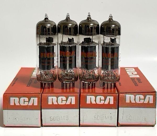 50BM8/RCA 4本クワッド GM測定済み