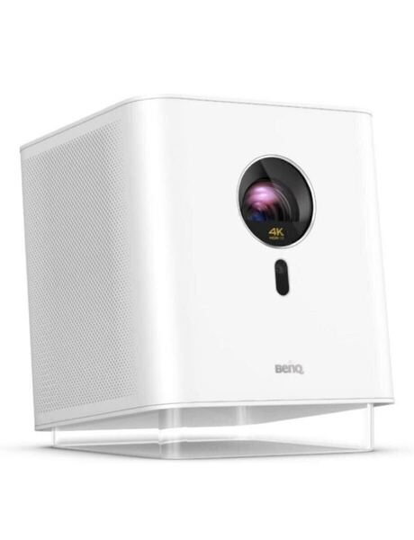 新品 未使用 BenQ GK100 DLP 4K 短焦点プロジェクターベンキュー ホワイト 白 Bluetooth、