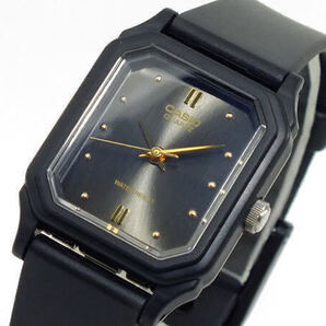 【新品・箱なし】カシオ CASIO クオーツ 腕時計 レディース LQ-142E-1A メタルブラック