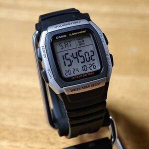 【新品】【箱無し】カシオ CASIO 腕時計 メンズ レディース W-96H-1A クォーツ ブラック