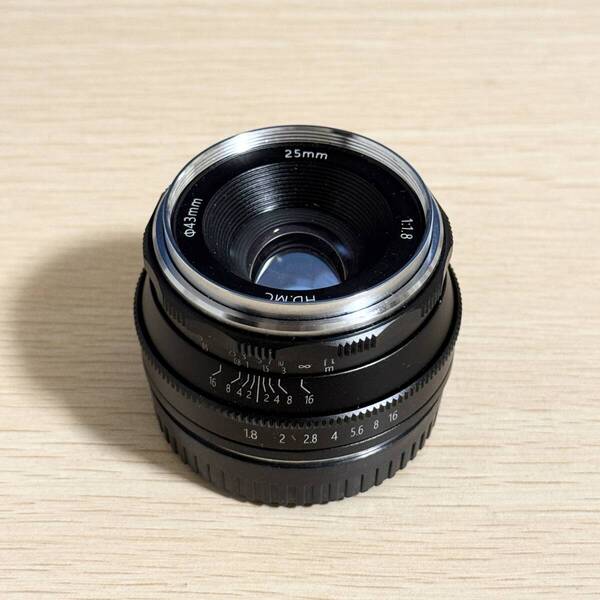 Pergear 25mm F1.8 Xマウント