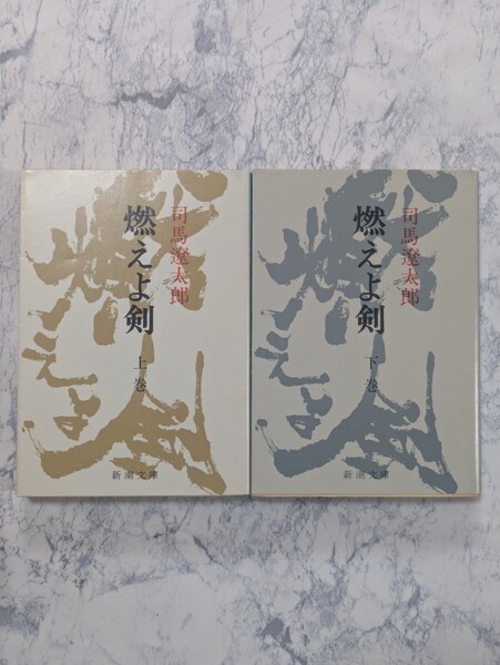 燃えよ剣 上下 全2冊セット 司馬遼太郎 新潮文庫 新選組 土方歳三 時代小説 幕末