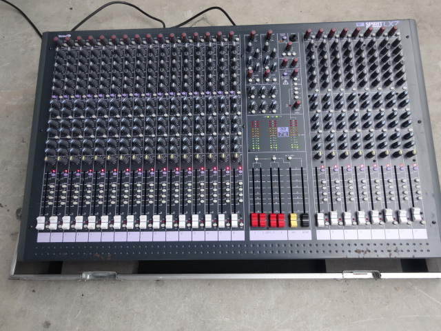 Yahoo!オークション -「soundcraft spirit」(ミキサー