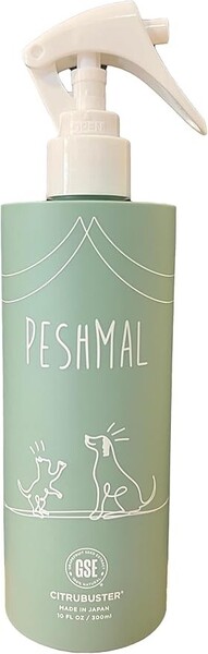 PESHMAL ペシュマル ペット用スプレー ペット向け洗浄剤 ペットお風呂習慣 GSE ノンアルコール ノンケミカル 内容量300ml