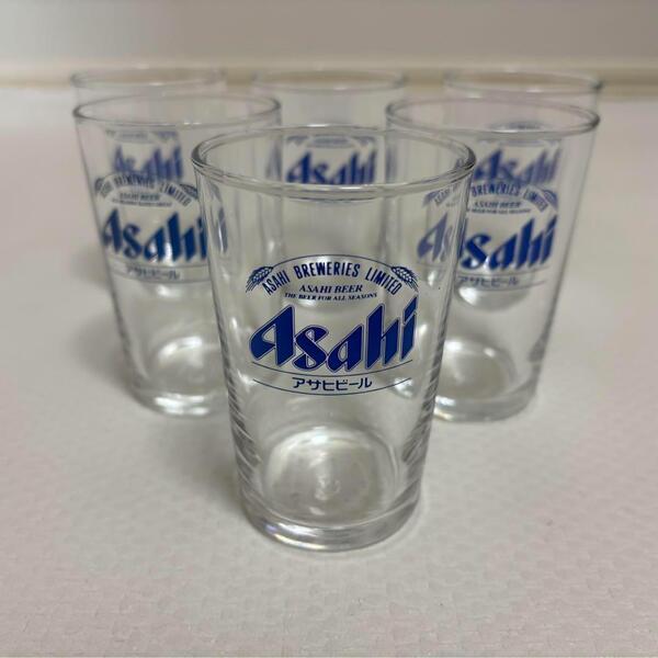 【未使用品】 アサヒビール ビアグラス ビールグラス 6個セット