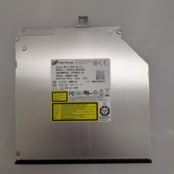 DVDスーパーマルチドライブ GUD1N GUD0N 9.5mm SATA 富士通 LIFEBOOK A577/RX 等 2020年 小キズ 管MV2