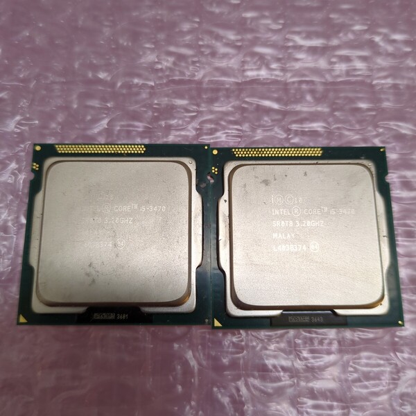CPU Intel Core i5-3470 SR0T8 LGA1155 2個 管32MG