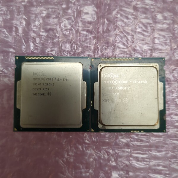 CPU Intel Core i5 4570 SR14E 3.2-3.6GHz i3 4150 LGA1150 管LM76