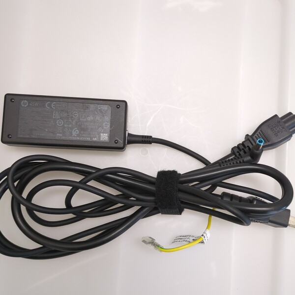 HP 純正 L25296-002 741727-001 TPN-CA15 19.5V 2.31A サイズ 4.5mm 3.0mm ACアダプター 中古 管PKT4K
