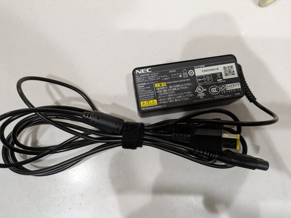 NEC ACアダプタ ADP003 A13-045N1A ADP-45TD E PC-VP-BP98 20V 2.25A 角型 管A10PT