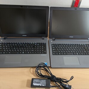 EPSON Endeavor NJ3900E i3 4100M メモリ 8GB ストレージなし 現状品 2台 管2EDYB