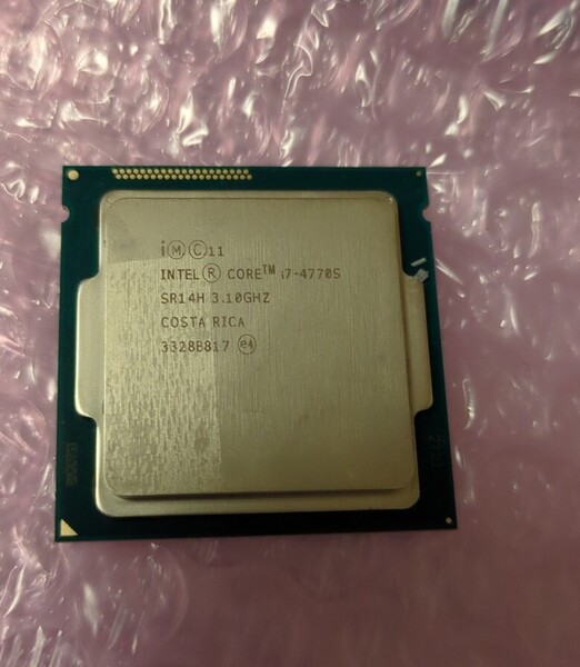 CPU Intel Core i7-4770S SR14H 3.10GHz LGA1150 管7ME