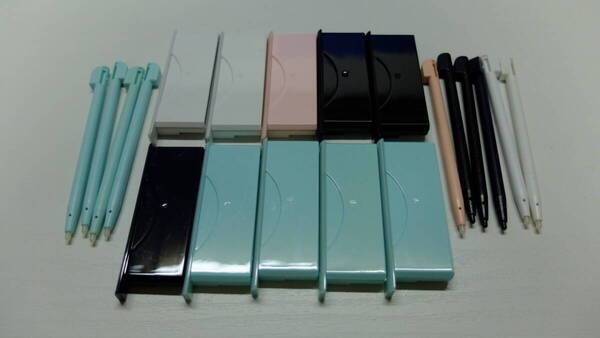 ニンテンドーDS Lite スロットカバー/タッチペン まとめて20個セット USG-005/USG-004 任天堂純正品 管理番号:F