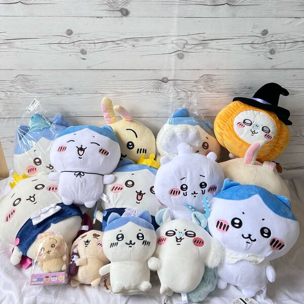 ちいかわ ぬいぐるみ ハチワレ グッズ モモンガ うさぎ くりまんじゅう まとめ売り セット売り 新商品未使用タグ付き 14