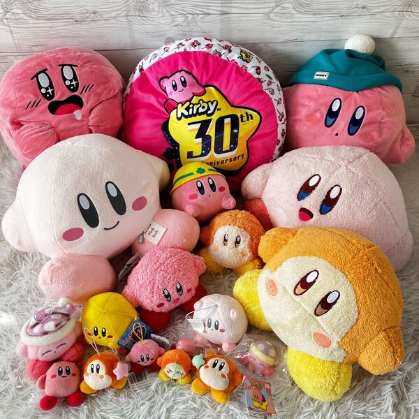 星のカービィ ぬいぐるみ 19点セット まとめ売り ワドルディ ニンテンドー ゲームキャラクター セット売り クッション 19