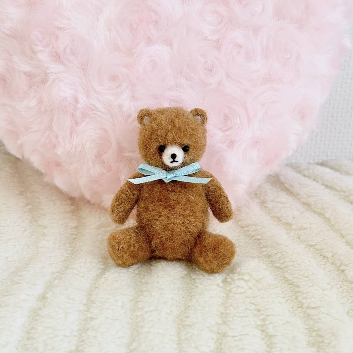 送料無料 受注生産 くまのぬいぐるみ ぬいぐるみ ハンドメイド