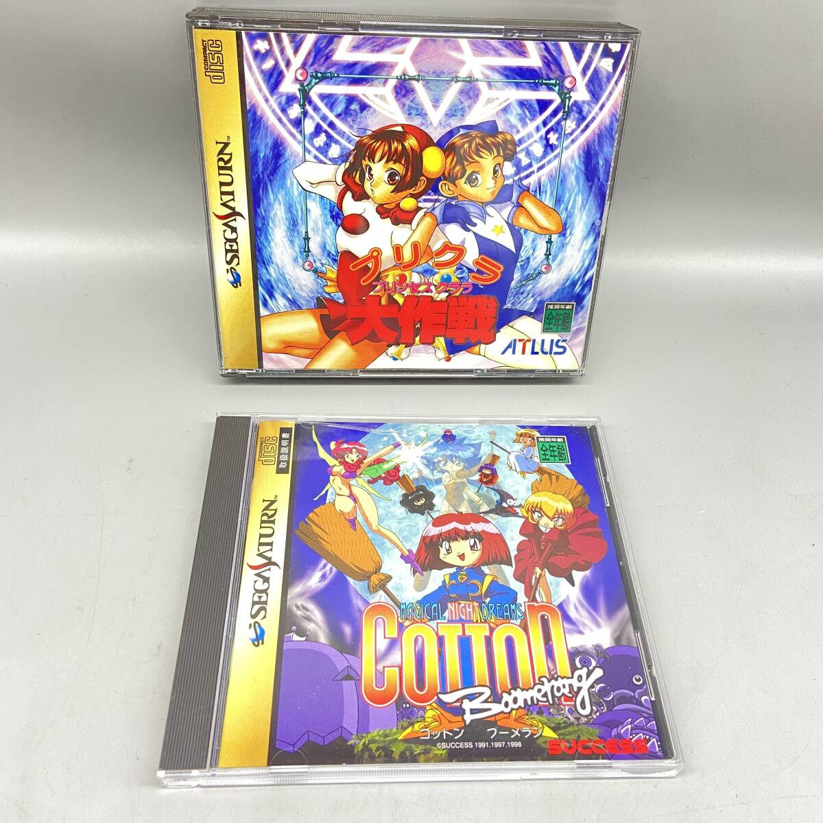 セガサターン コットン ブーメラン 箱説・ハガキ付き レア！！