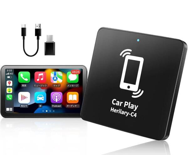 【新品/未使用品】CARPLAY ai box ワイヤレスアダプター